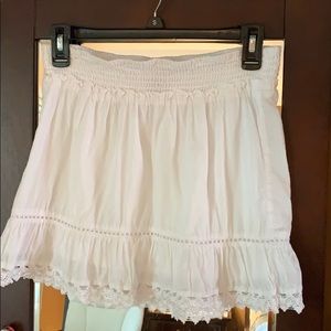 Mudd crochet skirt